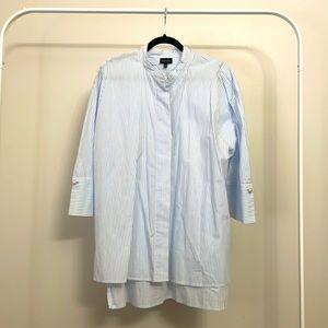 Striped Tunic Work Blouse